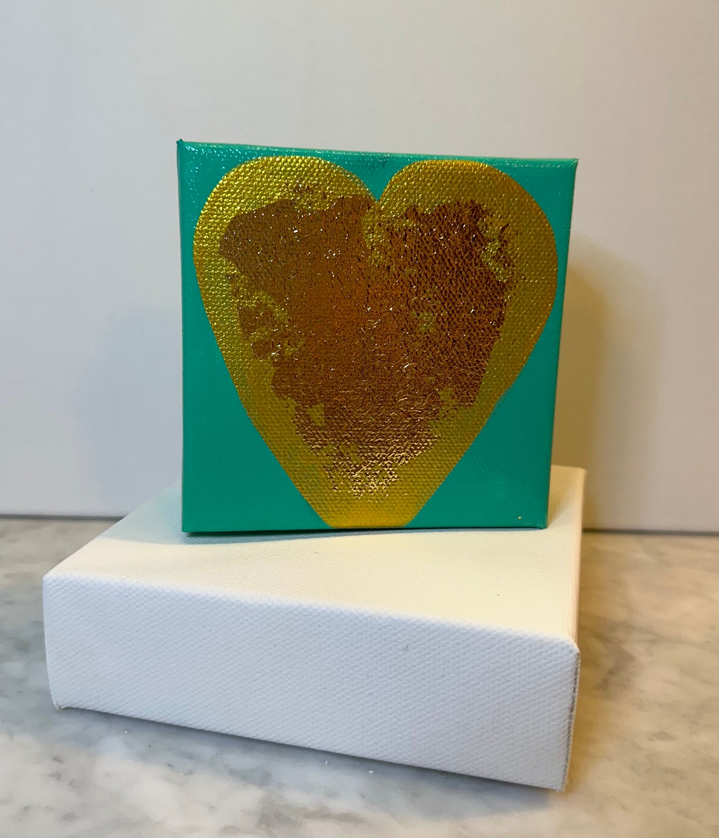 Gilded Heart in Emerald
