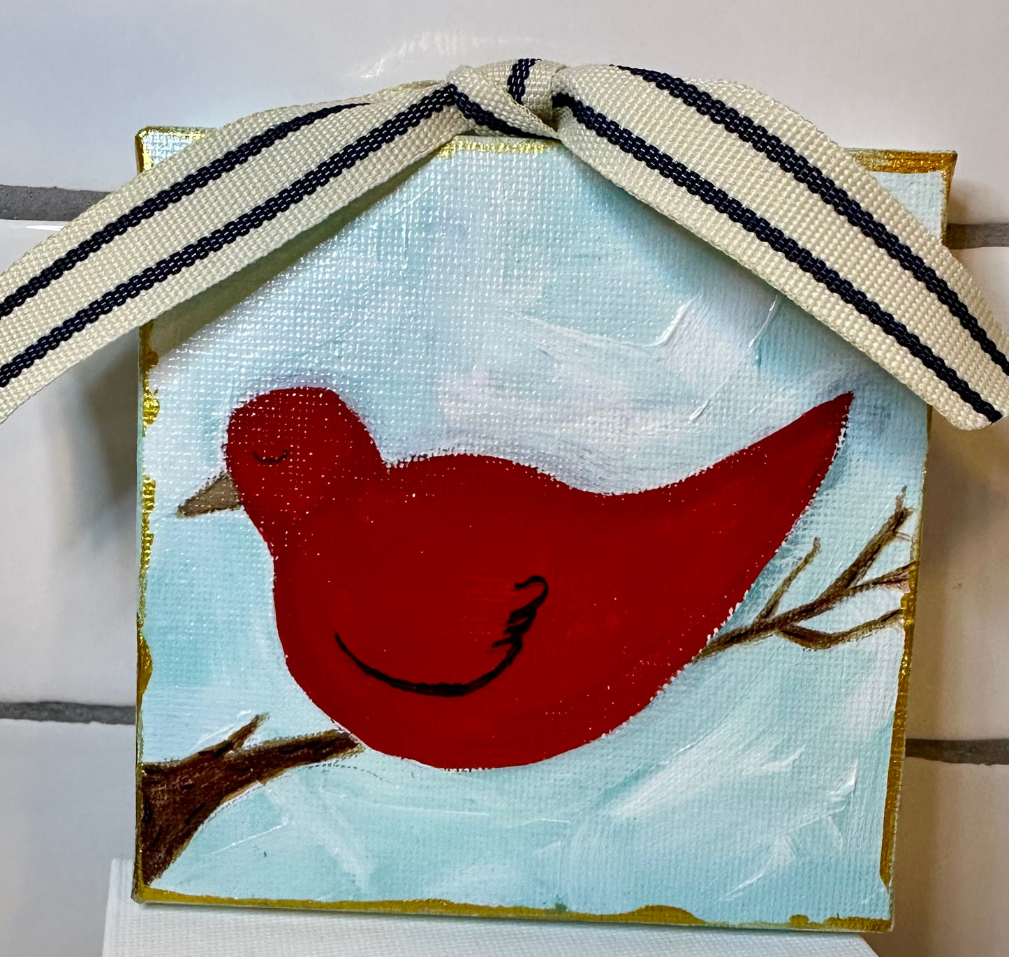 Red Bird Ornament
